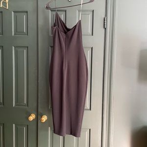 Nookie Black One Shoulder mid length dress